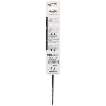Artist Brush Premium Taklon Flat Long 10