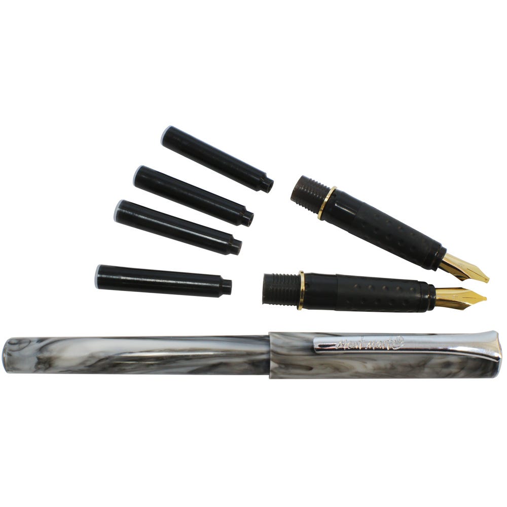 Calligraphy 2 Nib Pen Set Signature 8pc