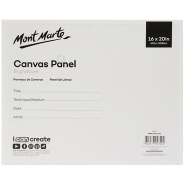 Canvas Panel Signature 1pc 40.6 x 50.8cm (16 x 20in)