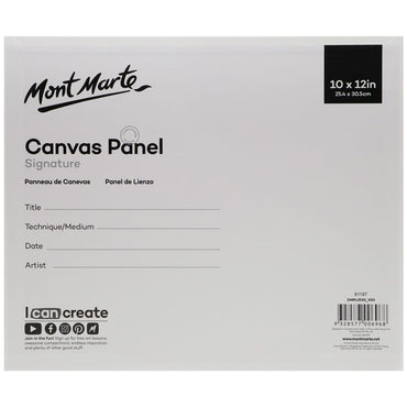 Canvas Panels Signature 2pc 25.4 x 30.5cm (10 x 12in)