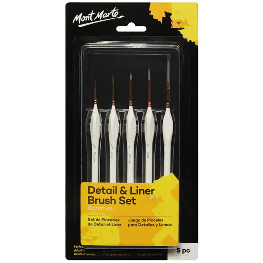 Detail & Liner Brush Set Signature 5pc