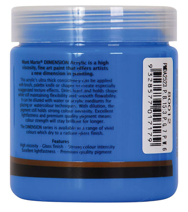 Dimension Acrylic Premium 250ml (8.5 US fl.oz) - Monastral
