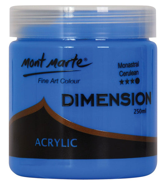 Dimension Acrylic Premium 250ml (8.5 US fl.oz) - Monastral