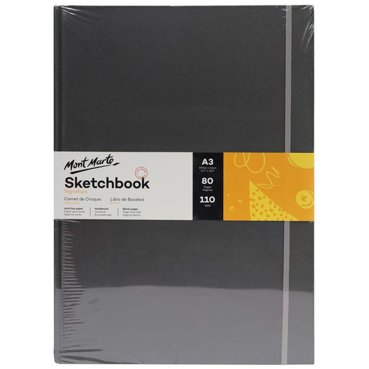 Hardbound Sketch Book Signature 110gsm A3