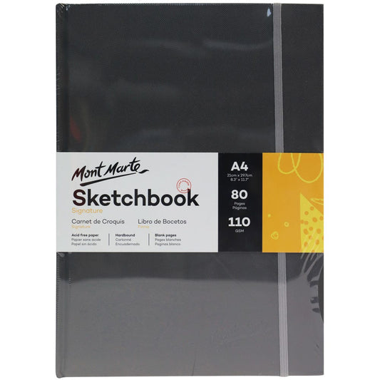 Hardbound Sketch Book Signature 110gsm A4