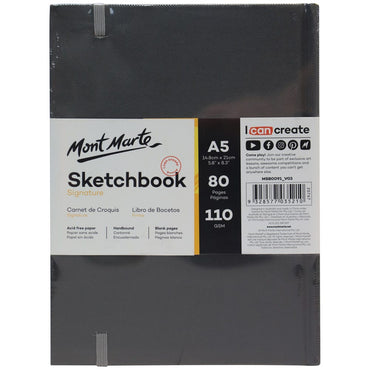 Hardbound Sketch Book Signature 110gsm A5