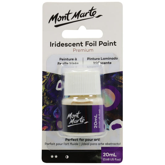 Iridescent Foil Paint Premium 20ml (0.68 US fl.oz)