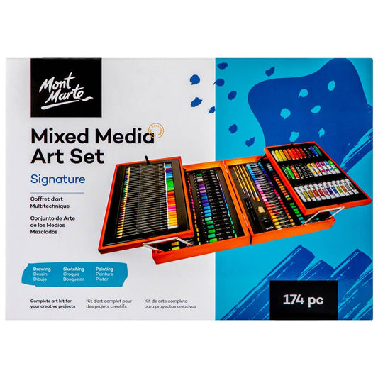 Mixed Media Art Set Signature 174pc