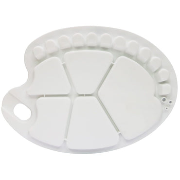 Oval Plastic Palette Discovery 34 x 25cm (13.3 x 9.8in)