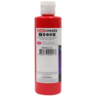 Pouring Acrylic Paint Premium 240ml (8.12 US fl.oz) - Cadmium Red