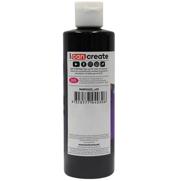 Pouring Acrylic Paint Premium 240ml (8.12 US fl.oz) - Lamp Black
