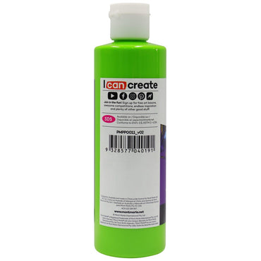 Pouring Acrylic Paint Premium 240ml (8.12 US fl.oz) - Mid Green