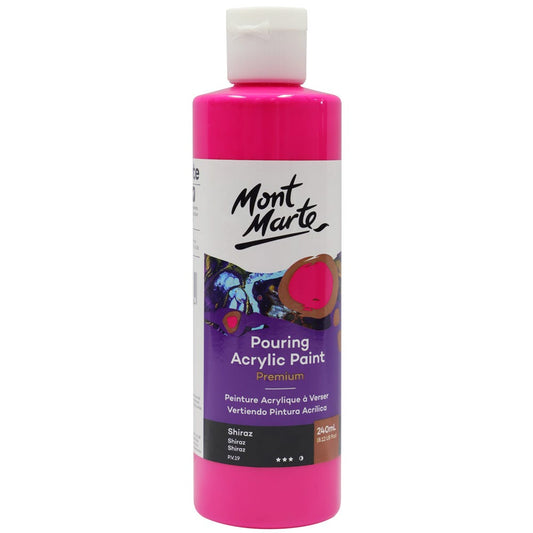 Pouring Acrylic Paint Premium 240ml (8.12 US fl.oz) - Shiraz