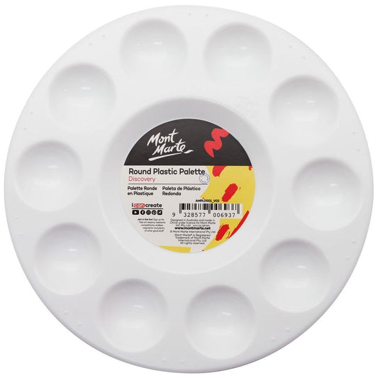 Round Plastic Palette Discovery 17cm (6.7in)