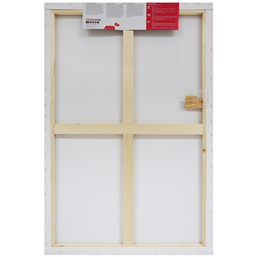 لوحة قماشية سميكة واحدة مقاس 60 × 90 سم (23.6 × 35.4 بوصة)