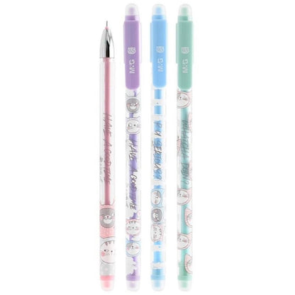 M&G Erasable Gel 0.5mm Tip Pen - Crystal Blue