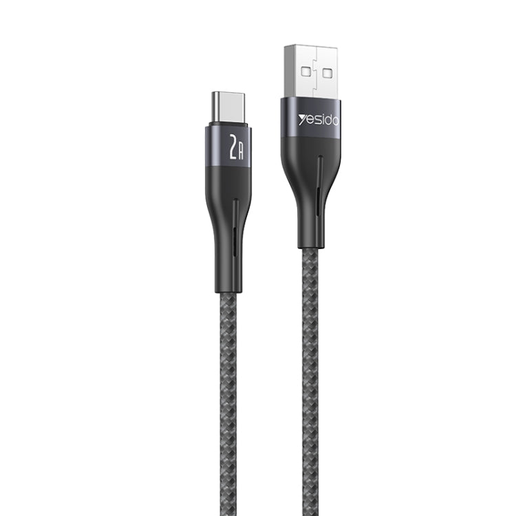 كابل بيانات شحن سريع من USB إلى Type-C بقوة 2 أمبير من Yesido CA121C - CA121 TC