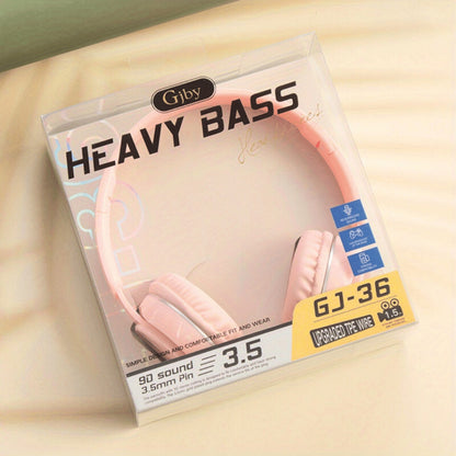 Gjby Wired Headphone GJ-36 PINK