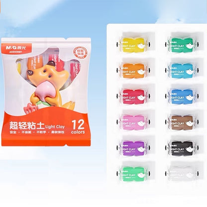 M&G Air Dry Clay 12 Colors
