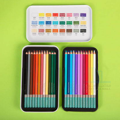 Mont Marte Pastel Pencils 24pc in Tin Box