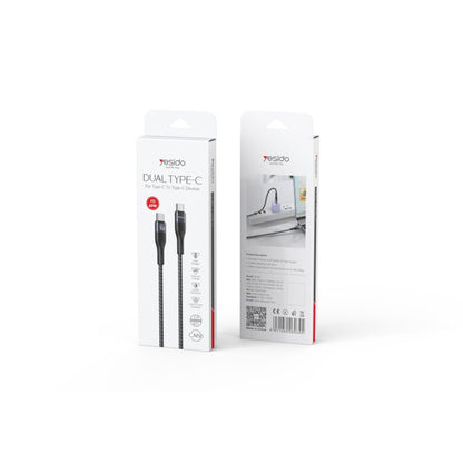 Yesido Type-C to Type-C 60W Data Cable - CA156