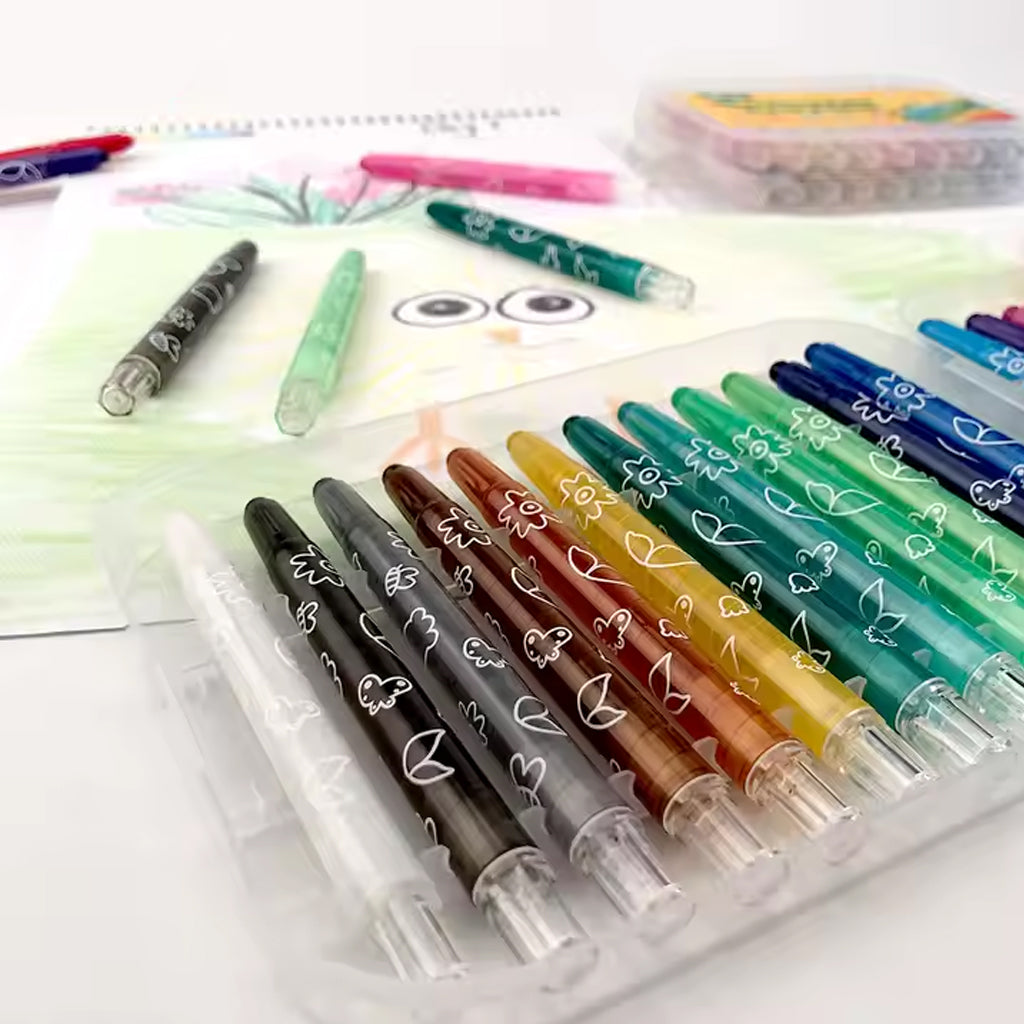 M&G Twistable Crayon with PP Box Package 36 Colors