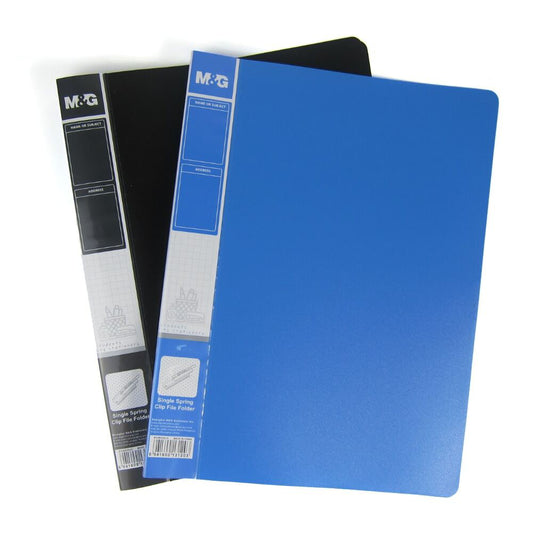 M&G ECONOMIC SINGLE CLIP A4 FILE FOLDER