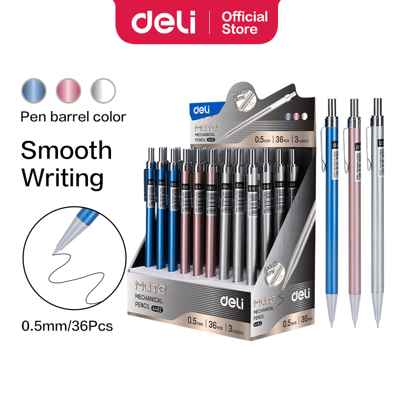 Deli Steel Mechanical Pencil-Elite