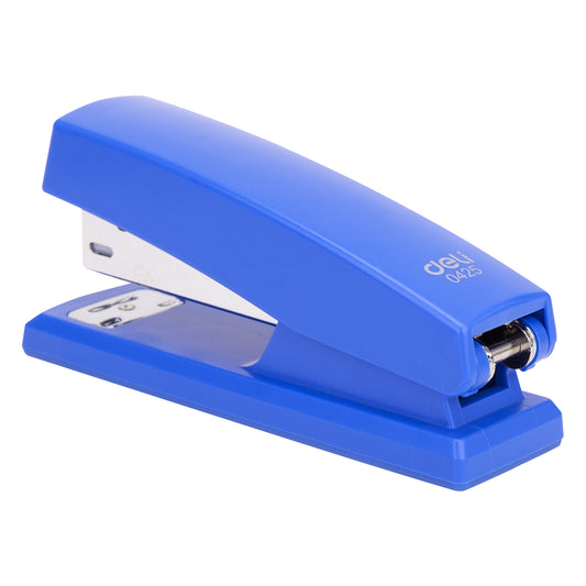 Deli Half Strip Stapler-Blue