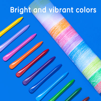 Plastic Crayon Triangular Barrel C222-12
