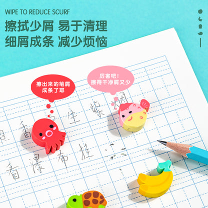 Fruit Animal Shaped Eraser 7533