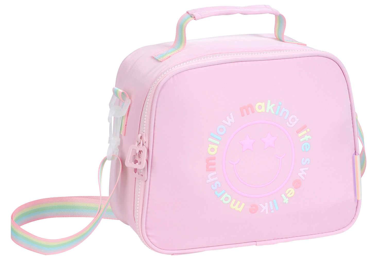 Marshmallow Happy Pink Lunch Bag