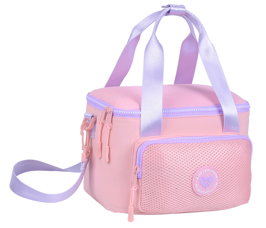 MISS LEMONADE LANCHEIRA MESHY PINK LUNCHBAG 65646