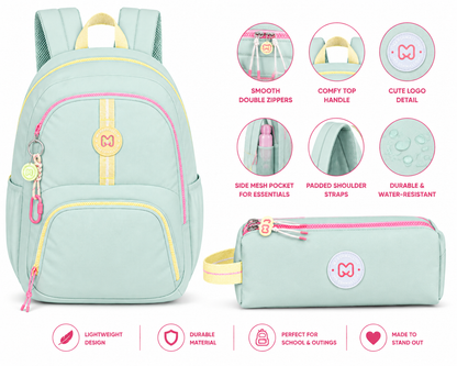 Backpack W/P Marshmallow PISTACHIO GREEN 66001
