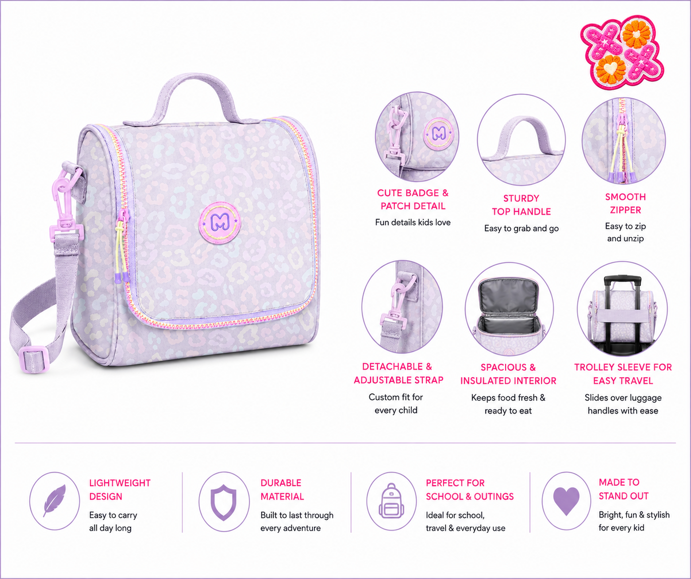 Lunch Bag Marshmallow PARTY JUNGLE 66037
