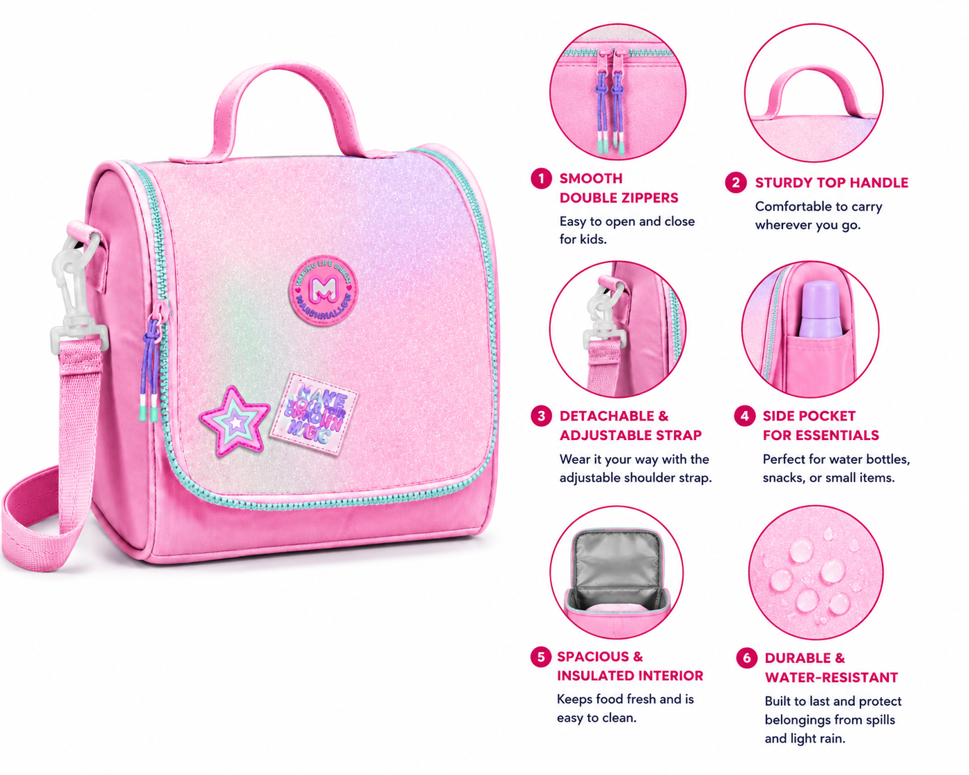 Lunch Bag Marshmallow SPOTLIGHT 66070