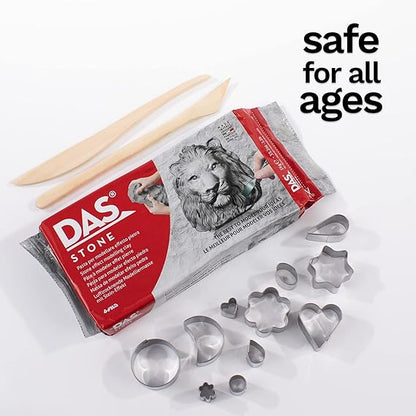 DAS Air Dry Modeling Clay - Stone 1Kg