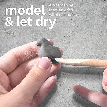DAS Air Dry Modeling Clay - Stone 1Kg