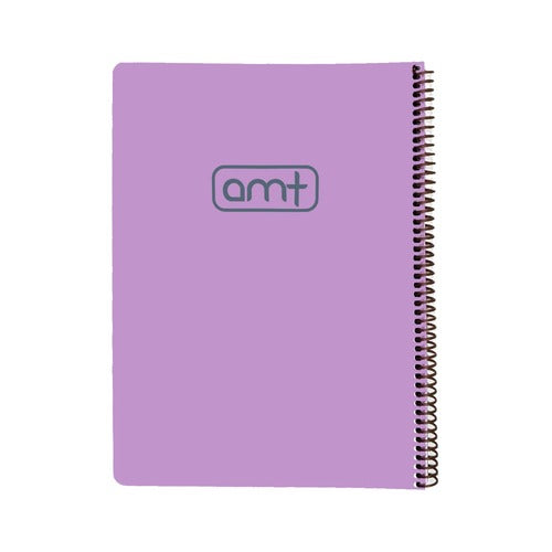 Spiral Notebook Metallic