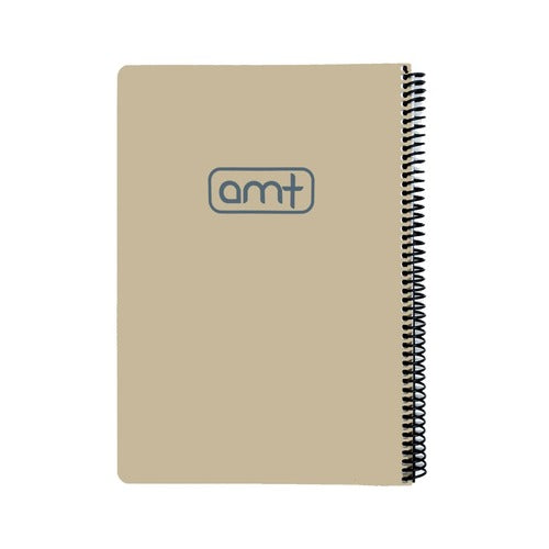 Spiral Notebook Metallic