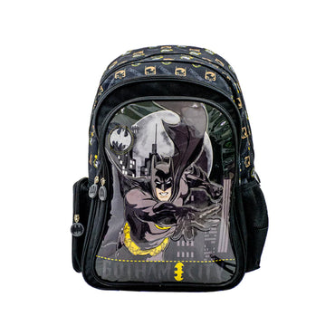 BATMAN 14" Backpack with Lunch Bag and Pencil Case - NMBTM0005