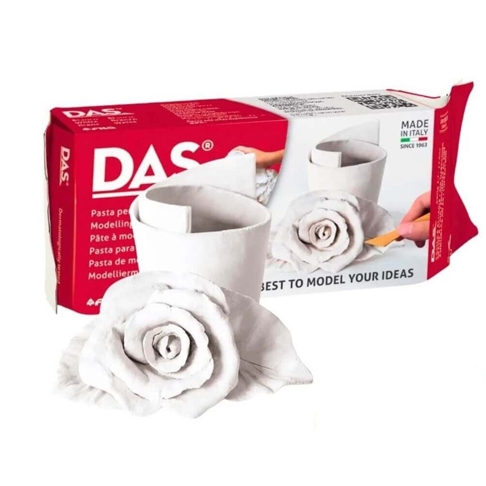 DAS Air Dry Modeling Clay White 1 Kg