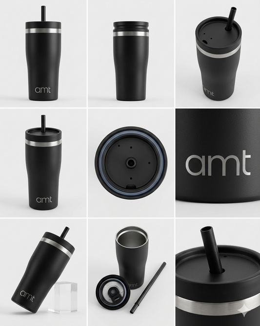 AMT Water Bottle BLACK 580ML