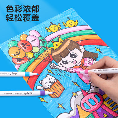 Acrylic Marker 12 Color HM108-12