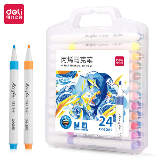 Acrylic Marker 24 Color HM108-24