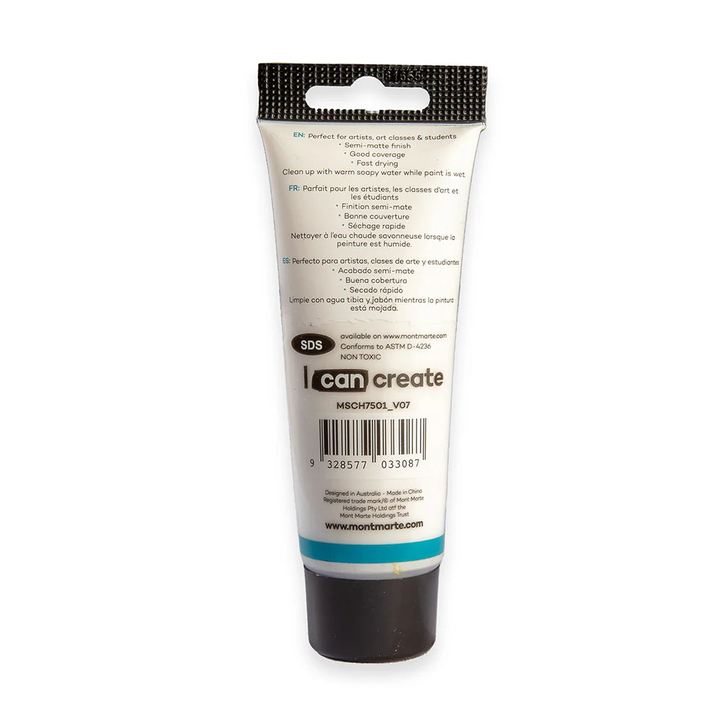 Studio Acrylic Paint 75ml - Titanium White