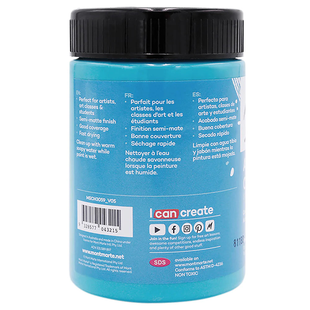 Acrylic Colour Paint Signature 300ml (10.1 US fl.oz) - Turquoise