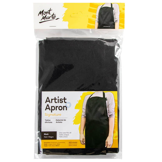 MM Artist Apron Adult - Black