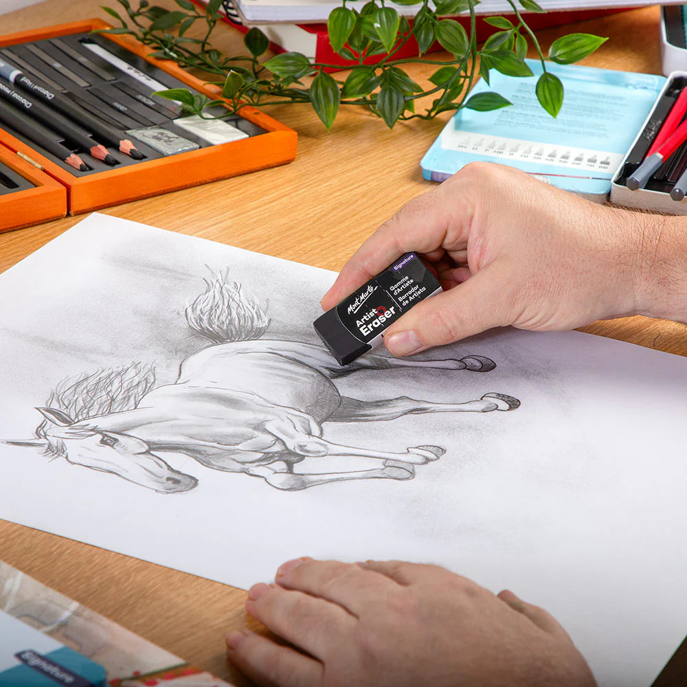 MM Artist Eraser Medium - Black