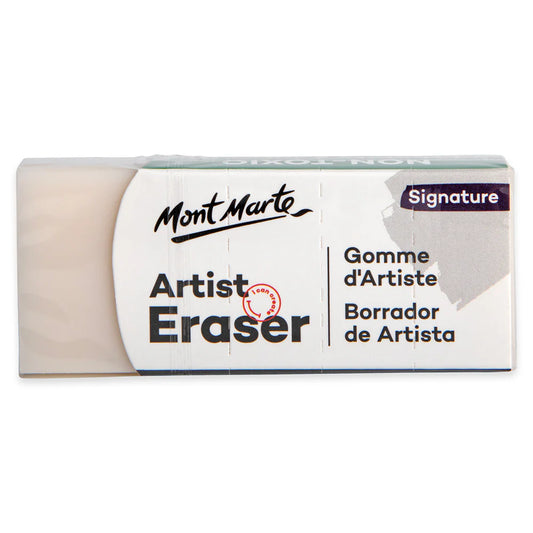 MM Artist Eraser Medium - White